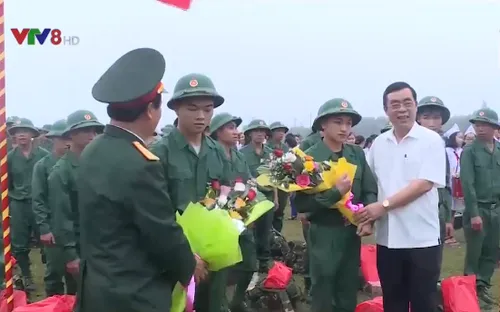 Quảng Trị, Lâm Đồng tổ chức Lễ giao nhận quân năm 2019