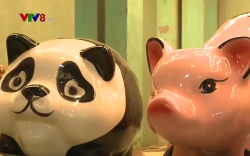 Làng sản xuất heo đất nhộn nhịp vụ Tết