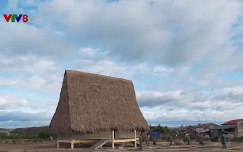 Xuân về trên ngôi làng mới định cư