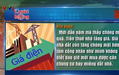 Dư luận xôn xao vì giá điện tăng hơn 8%