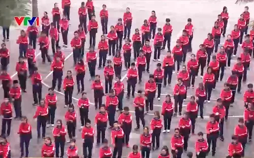 Thể thao tạo cảm hứng cho ngày mới cho học sinh