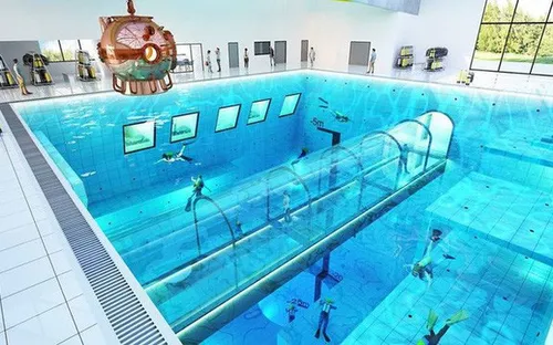 Bể bơi sâu nhất thế giới sắp mở cửa đón khách