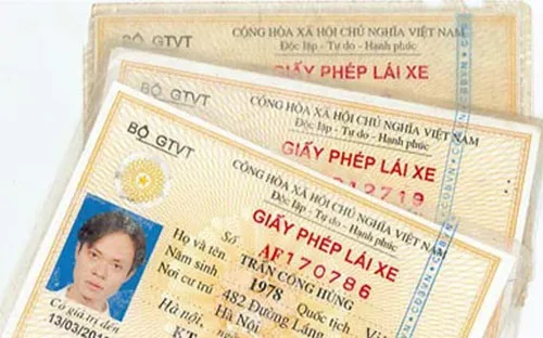 Gần 160.000 bằng lái bị tạm giữ nhưng tài xế không đến nhận