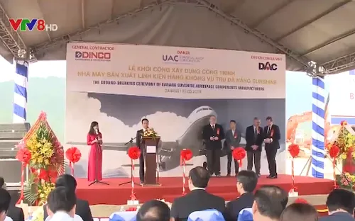 Khởi công nhà máy sản xuất linh kiện hàng không vũ trụ tại Đà Nẵng