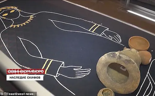 Tìm thấy hàng trăm trang sức bằng vàng trong ngôi mộ của công chúa thời cổ đại