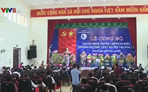 Thành lập phân hiệu Trường Đại học Luật Hà Nội tại Đắk Lắk