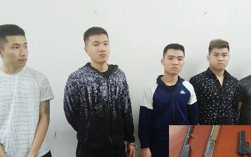 Tạm giữ hình sự 5 đối tượng dùng súng bắn người ở Thanh Hóa