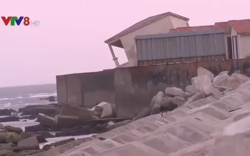 Đề xuất xây đảo nhân tạo để chống sạt lở biển Cửa Đại