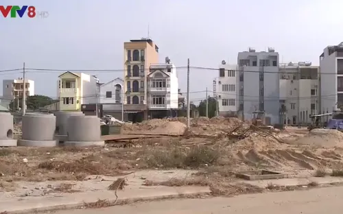 Bãi đúc cấu kiện bê tông gây ô nhiễm tại TP Đà Nẵng