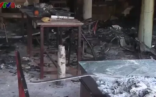 Phú Yên: Hỏa hoạn thiêu rụi ngôi chùa gần 60 năm tuổi