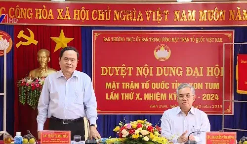 Cán bộ Mặt trận phải có uy tín