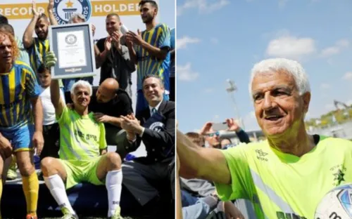 Thủ môn già nhất thế giới lập kỷ lục Guinness