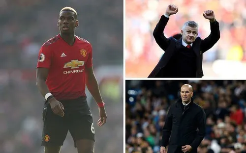 Man Utd đại chiến Real Madrid để giữ chân Paul Pogba