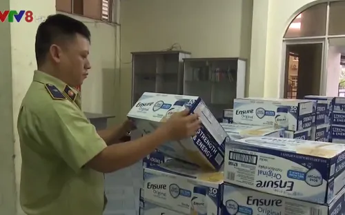 Phú Yên: Bắt giữ 330 thùng sữa không được phép lưu hành tại Việt Nam
