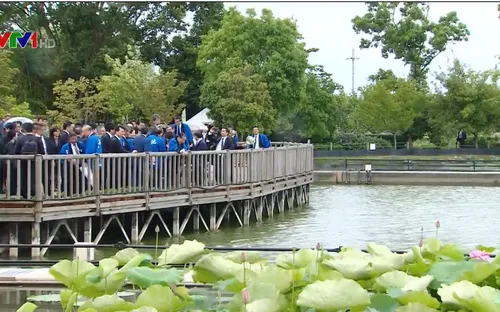 Thủ tướng Nguyễn Xuân Phúc dự Lễ hội hoa sen Nhật - Việt