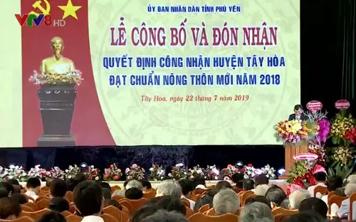 Tây Hòa - Huyện nông thôn mới đầu tiên của Phú Yên