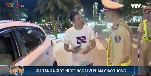Đà Nẵng: Gia tăng tình trạng người nước ngoài vi phạm giao thông