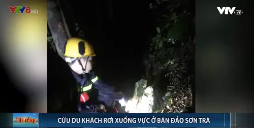 Đà Nẵng: Cứu du khách lạc đoàn rơi xuống vực sâu tại bán đảo Sơn Trà