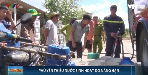 Nắng hạn gây thiếu nước sinh hoạt nghiêm trọng ở Phú Yên