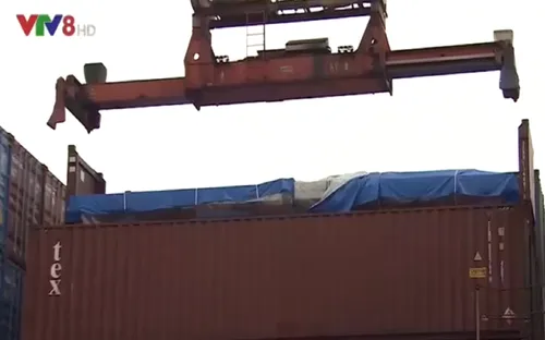 Nhiều container lưu bãi quá hạn tại Cảng Tiên Sa - Đà Nẵng