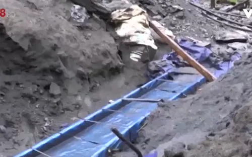 Bãi vàng trái phép - điểm nóng về tội phạm