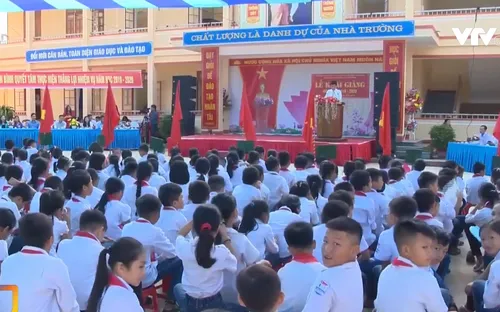 Bếp ăn cho học sinh vùng cao Yên Bái