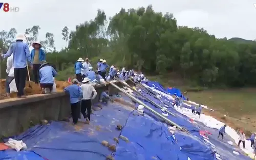 An toàn hồ đập mùa mưa bão