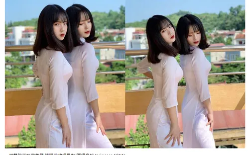 Chị em song sinh Yên Bái được truyền thông Trung Quốc hết lời khen ngợi