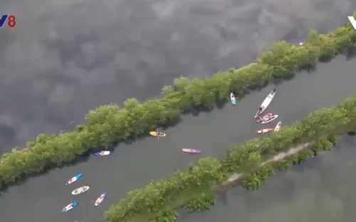 Chuyến phượt thuyền sup ý nghĩa trên đầm phá Tam Giang