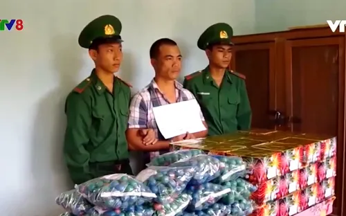 Kon Tum: Tăng cường kiểm soát buôn bán pháo qua biên giới