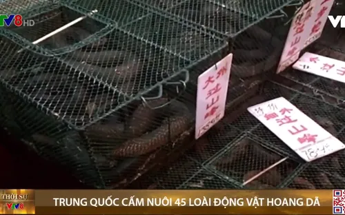 Trung Quốc cấm nuôi 45 loài động vật hoang dã