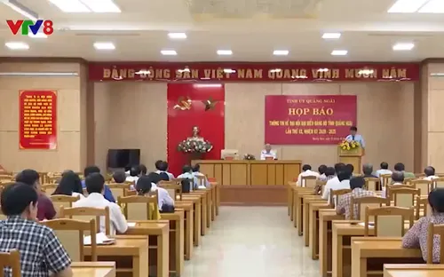 Quảng Ngãi: Họp báo về Đại hội Đảng bộ tỉnh lần thứ XX