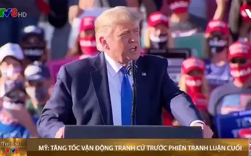 Tổng thống Mỹ: Hai ứng cử viên tăng tốc vận động tranh cử trước phiên tranh luận cuối cùng