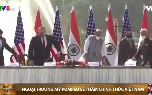 Ngoại trưởng Mỹ Pompeo thăm chính thức Việt Nam từ 29-10