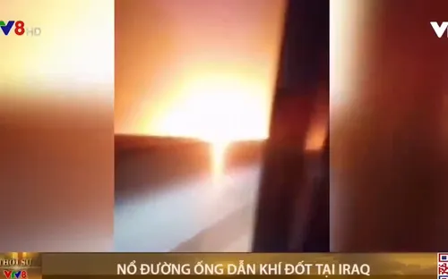 Nổ đường ống dẫn khí đốt tại Iraq