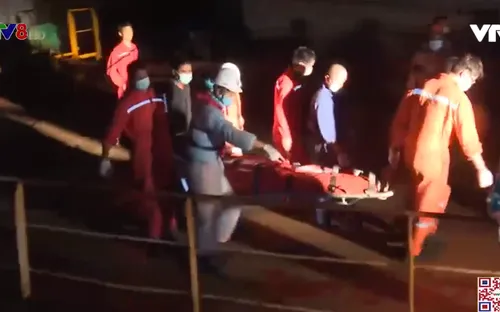 Cứu nạn một thuyền viên nước ngoài gặp nạn trên biển