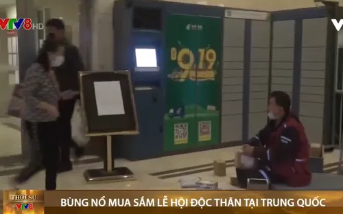 Bùng nổ mua sắm lễ hội độc thân tại Trung Quốc