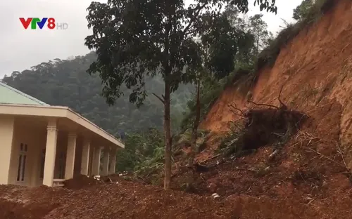 Quảng Nam: Sạt lở đe dọa đồn biên phòng
