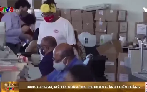 Hoàn tất kiểm phiếu lại, bang Georgia xác nhận ông Biden giành chiến thắng