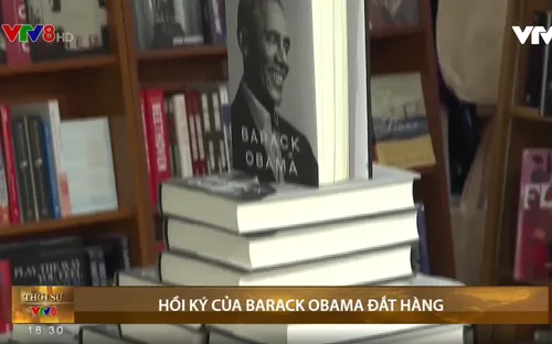 Hồi ký của Barack Obama đắt hàng