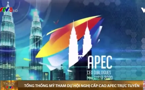 Tổng thống Mỹ Donald Trump thông báo tham dự Hội nghị Cấp cao APEC trực tuyến