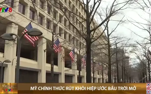 Mỹ chính thức rút khỏi hiệp ước Bầu trời Mở