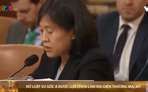 Nữ luật sư gốc Á được lựa chọn làm đại diện thương mại Mỹ
