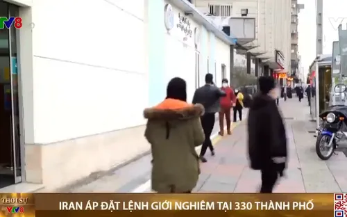 Iran áp đặt lệnh giới nghiêm tại 330 thành phố