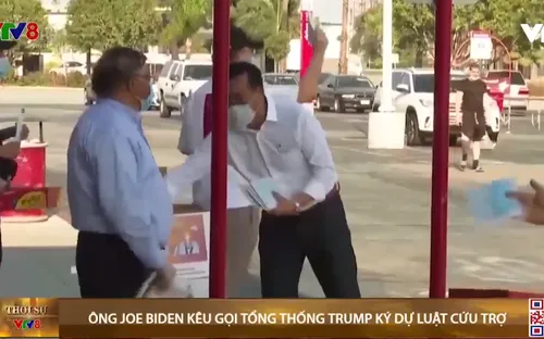 Ông Joe Biden kêu gọi Tổng thống Trump nhanh chóng ký dự luật cứu trợ