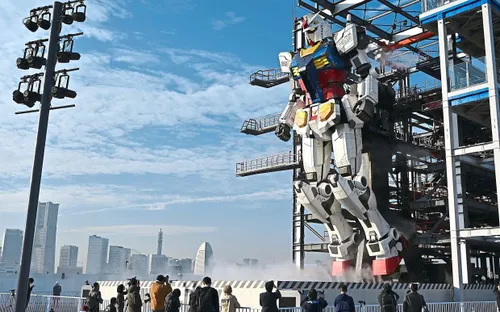 Nhật Bản ra mắt “Robot khổng lồ” biến giấc mơ của mọi đứa trẻ thành hiện thực