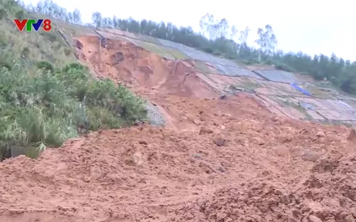 Thừa Thiên - Huế: Công trình chống sạt lở bị sạt lở nghiêm trọng