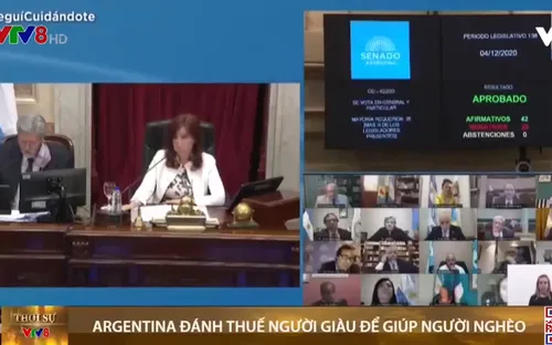 Argentina đánh thuế 12.000 người giàu nhất để giúp người nghèo