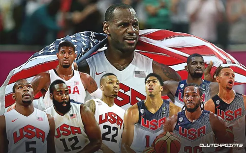 ĐT bóng rổ Mỹ công bố danh sách sơ bộ dự Olympic Tokyo 2020