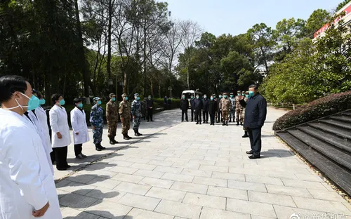 Chủ tịch Trung Quốc Tập Cận Bình có chuyến thị sát đầu tiên tới Vũ Hán